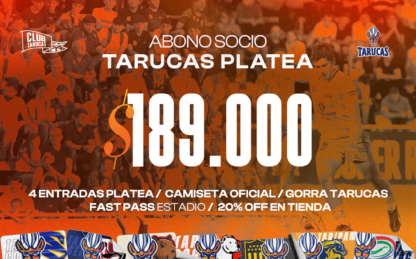 ABONO SOCIO PLATEA - FAST PASS - 2026